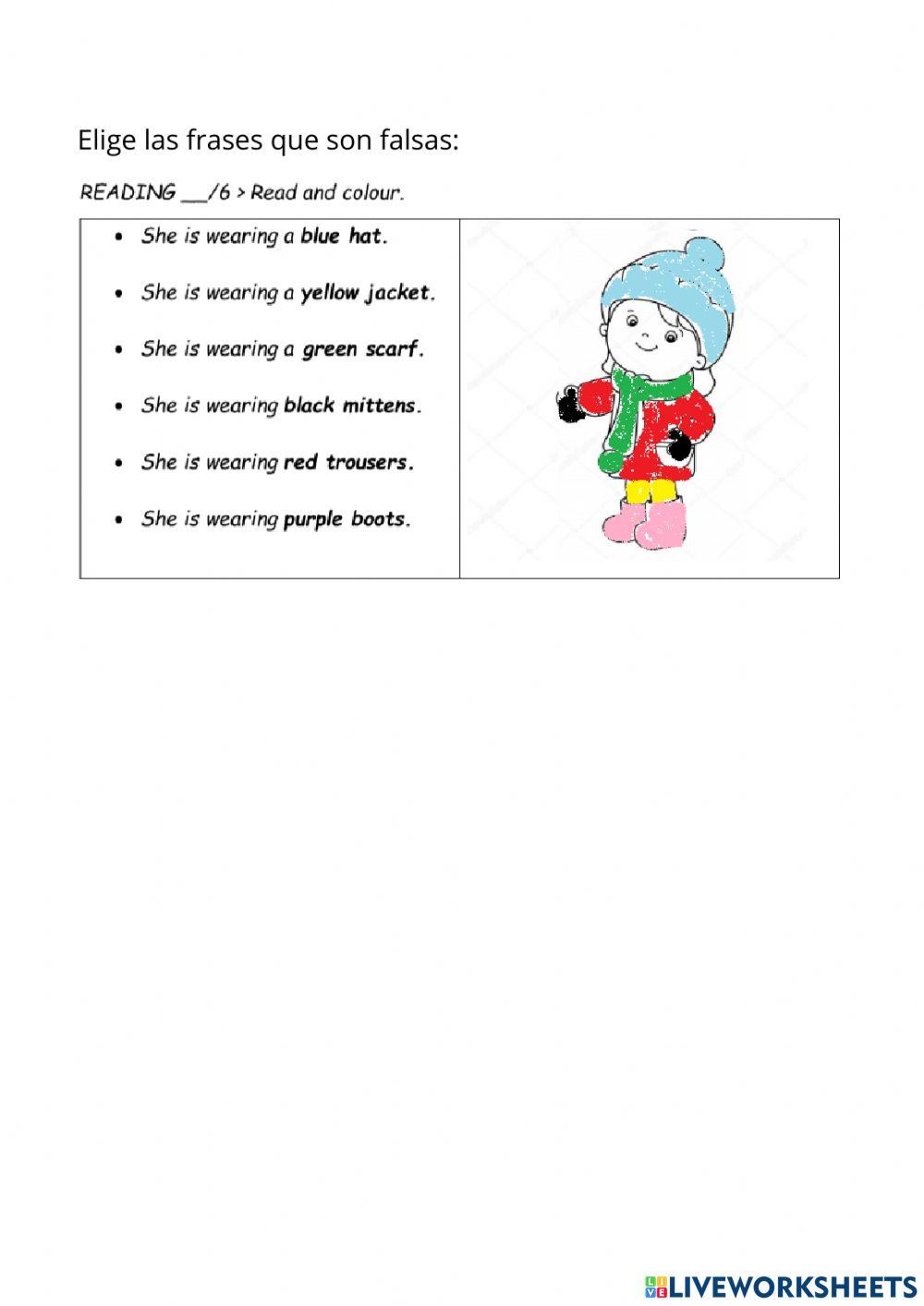 English test - unit 4