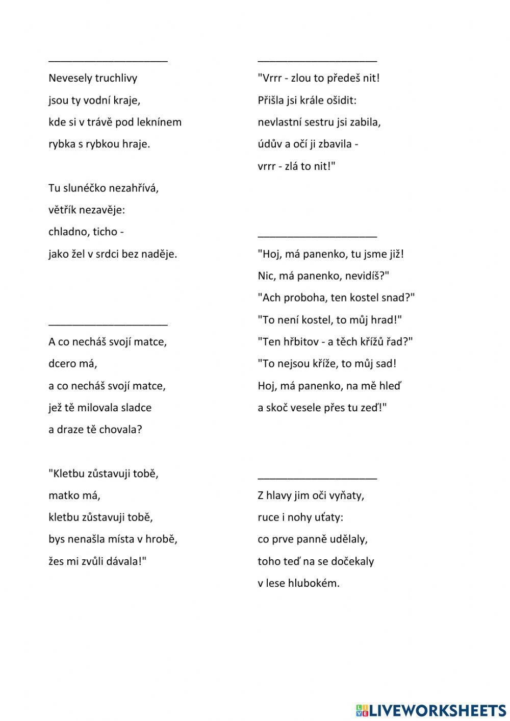 Karek Jaromír Erben - Kytice