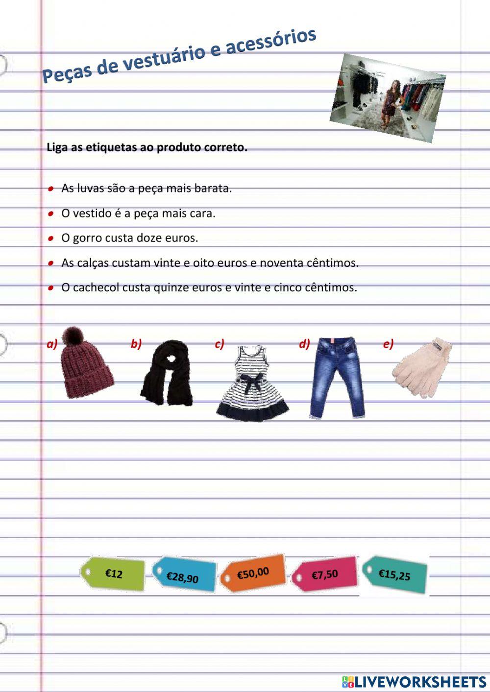 Vestuário e acessórios(2)