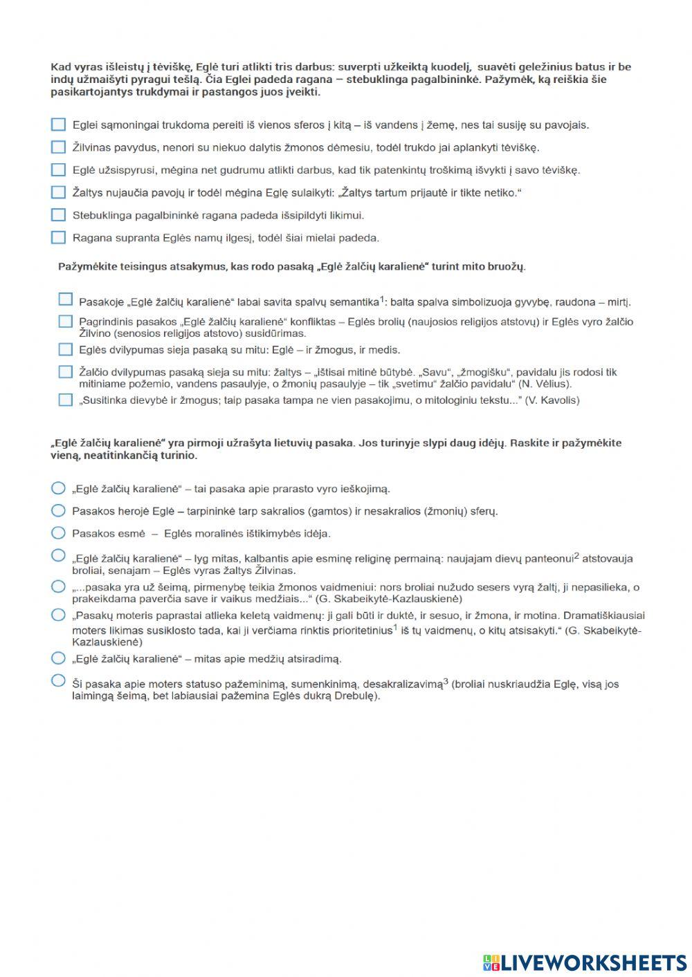 Eglė žalčių karalienė