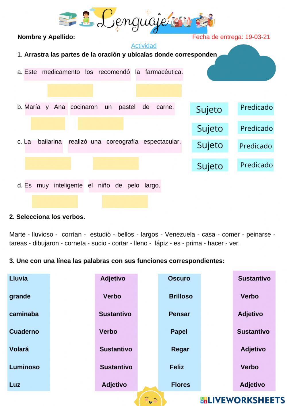 Las funciones de las palabras