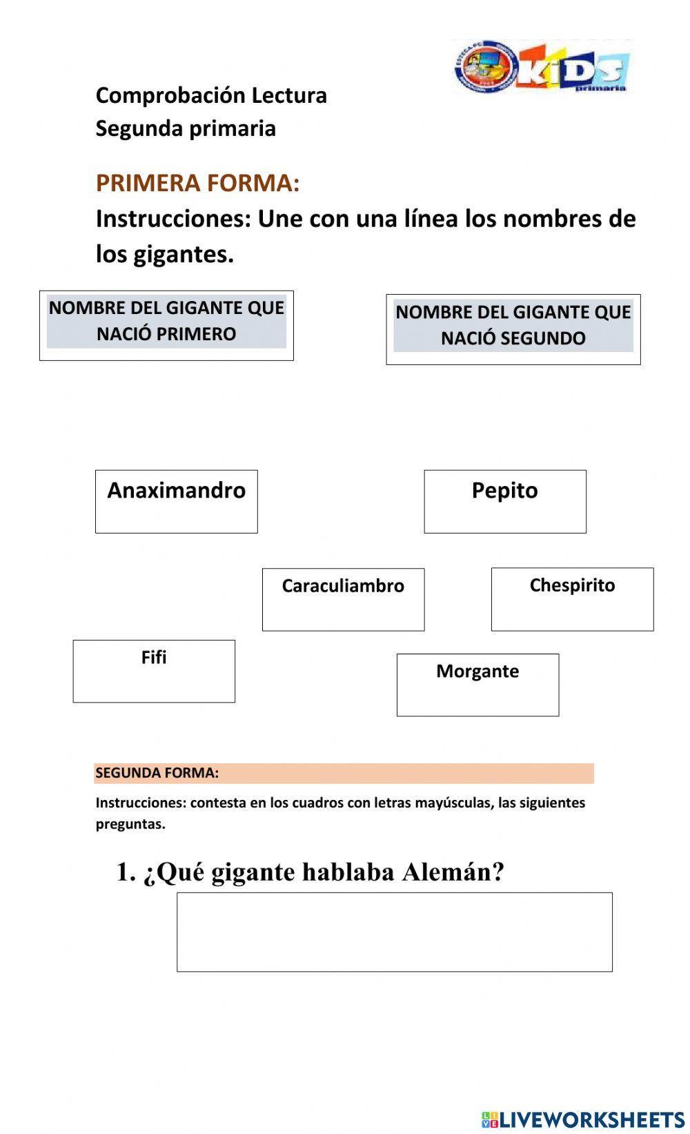 Las travesuras de los gigantes