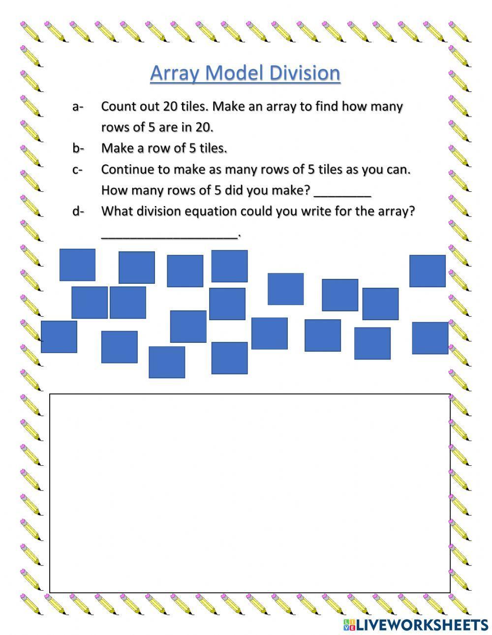 Array Model Division