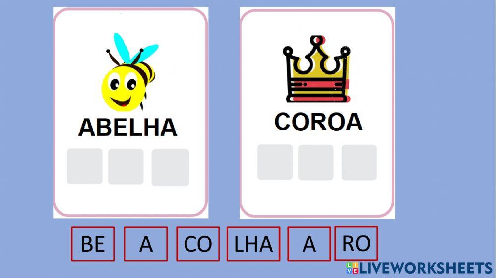 Separação de sílabas