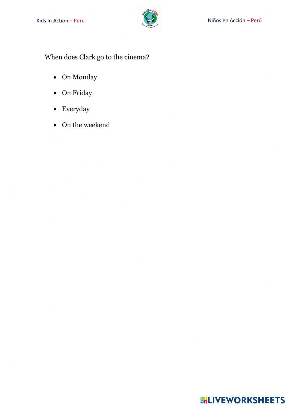 The town where I live