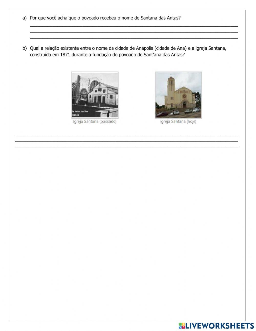 Atividade de História