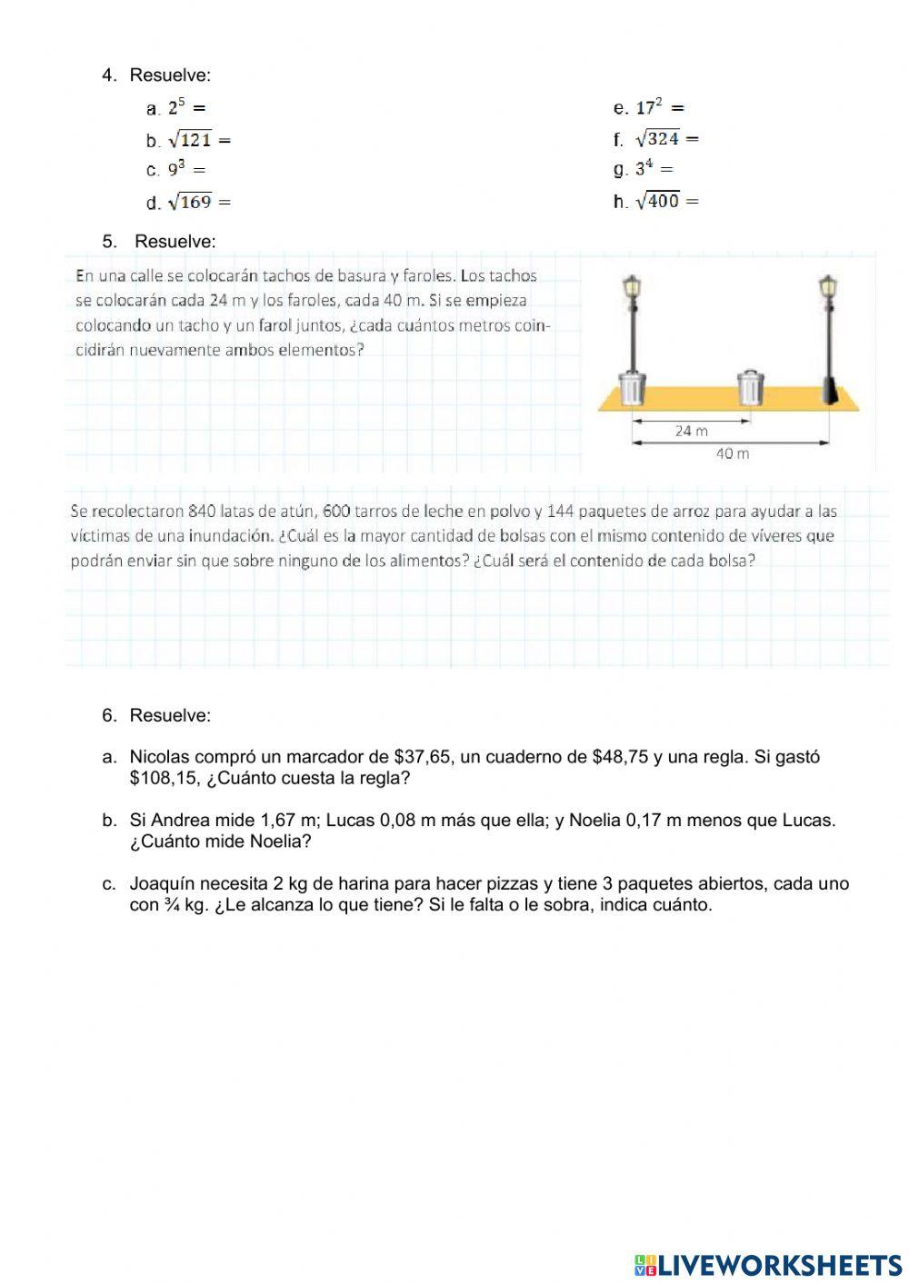 Diagnóstico: 1° año