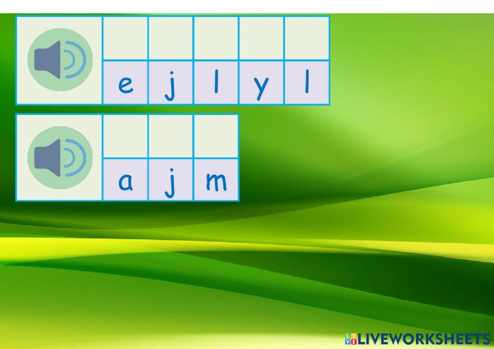 Happy phonics level 1 consonant j2