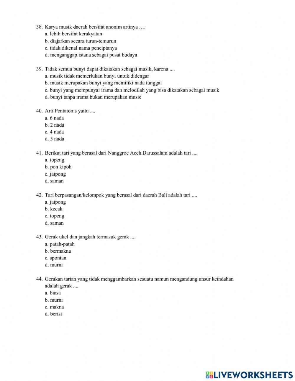 ILA - Tema 8  Kelas 6