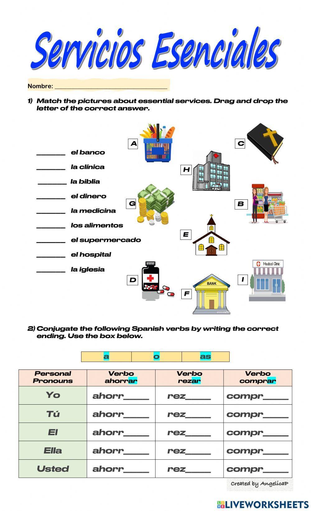 Servicios Esenciales