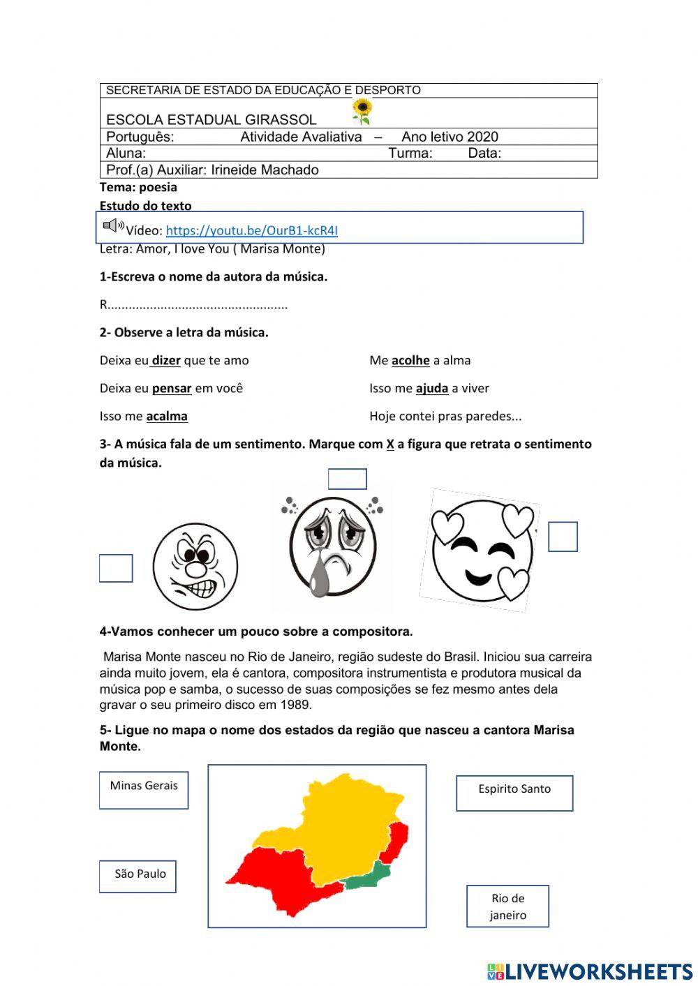 Poesia 810201 Irineideprof Liveworksheets Poesia 810201 Irineideprof Liveworksheets