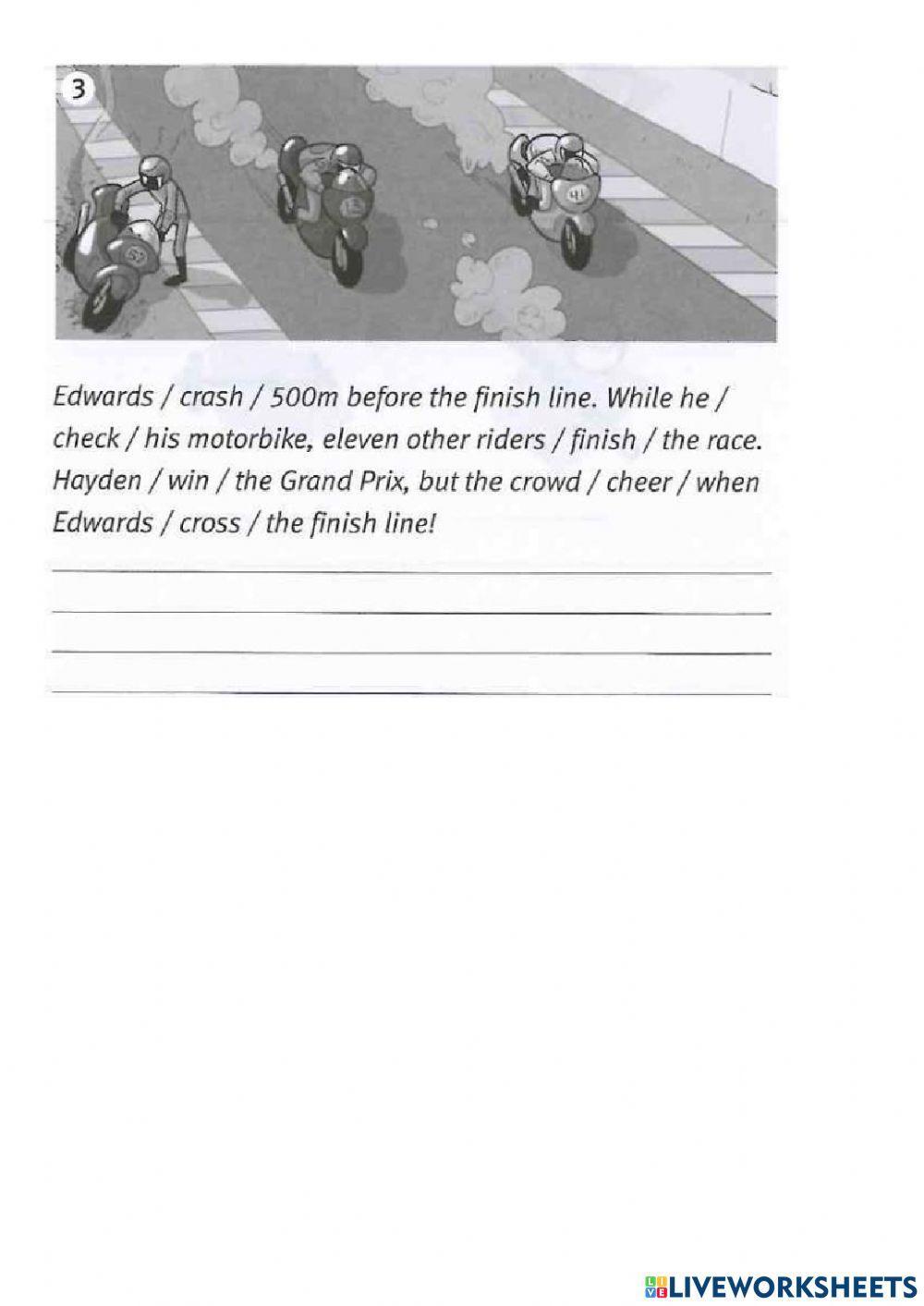 Filling the gaps and telling story