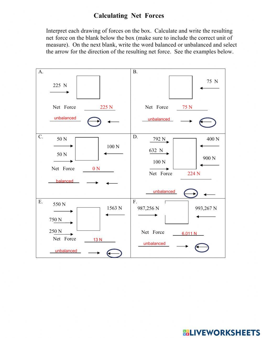 calculating-net-forces-worksheet-live-worksheets