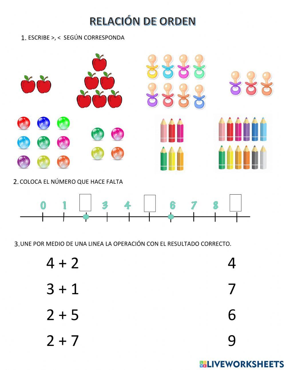 Identificando cantidades