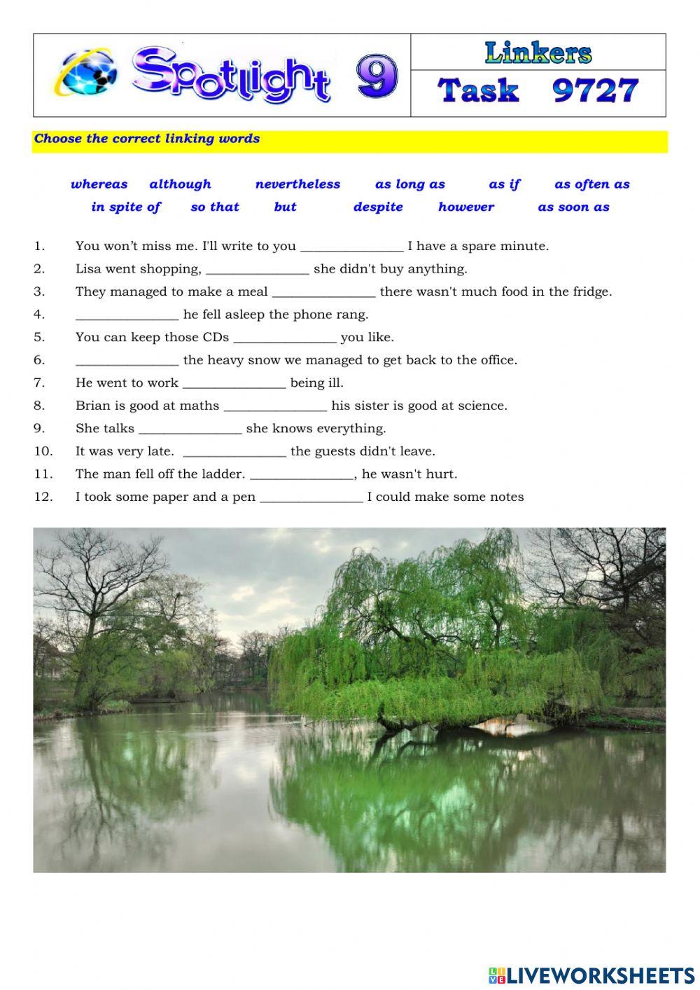 Spotlight 9 Task 9727