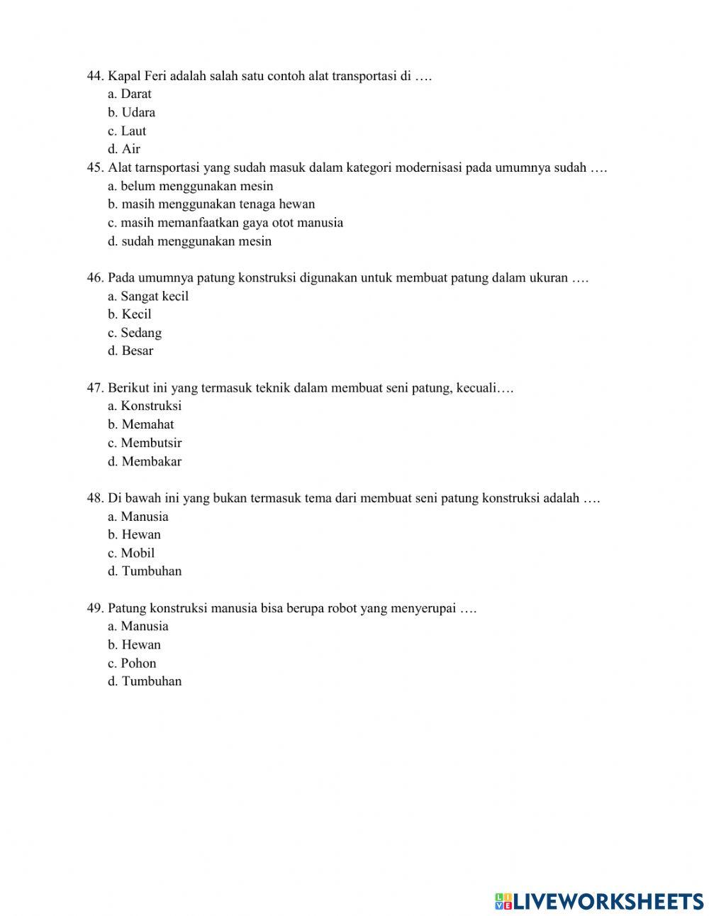 ILA - tema 9 kelas 6