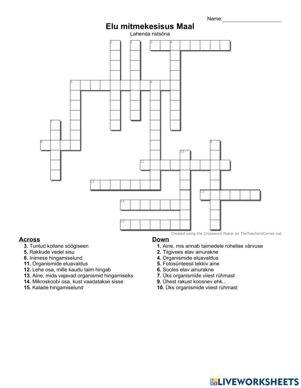 Elu mitmekesisus Maal