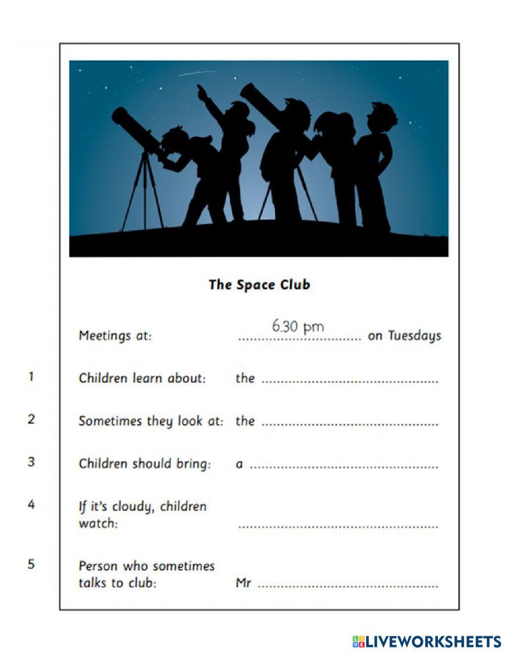 FLYERS-LISTENING PART 2