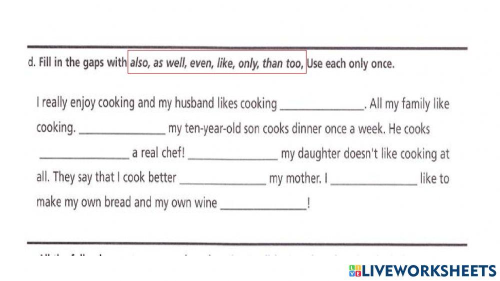 Conjunctions and connectives