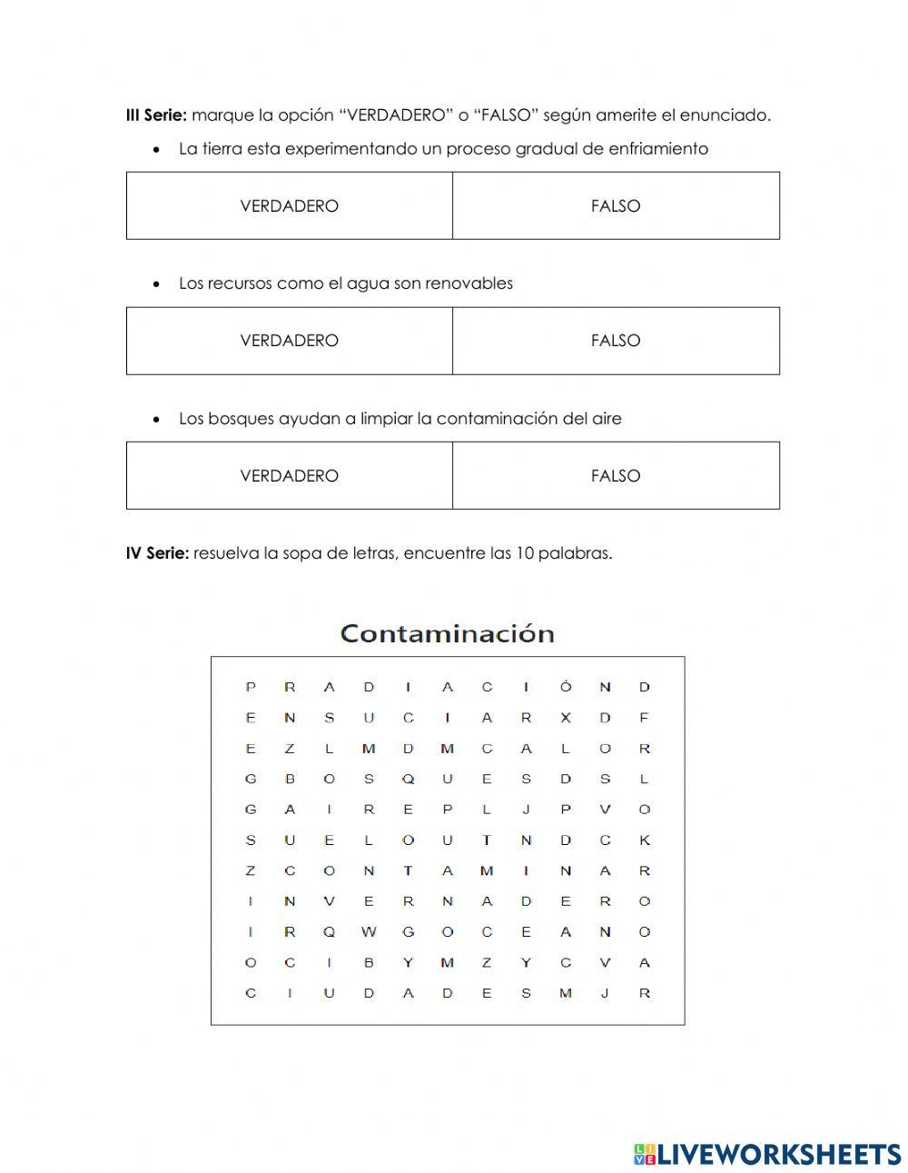Contaminación Ambiental