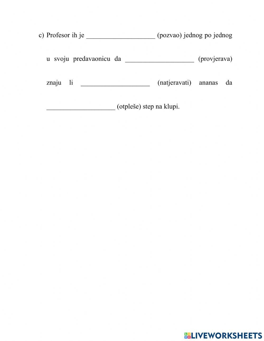 Glagoli po vidu - 6.