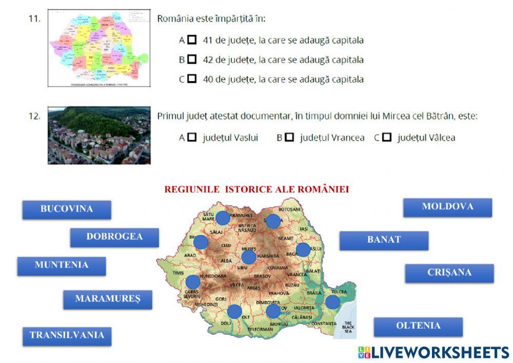 Organizarea administrativă a României