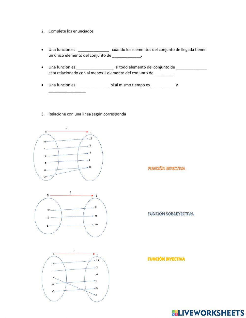 Propiedades de las funciones