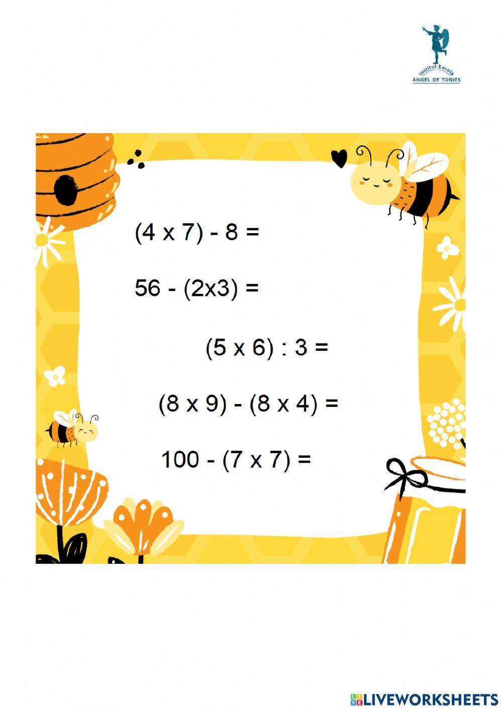 Operacions combinades