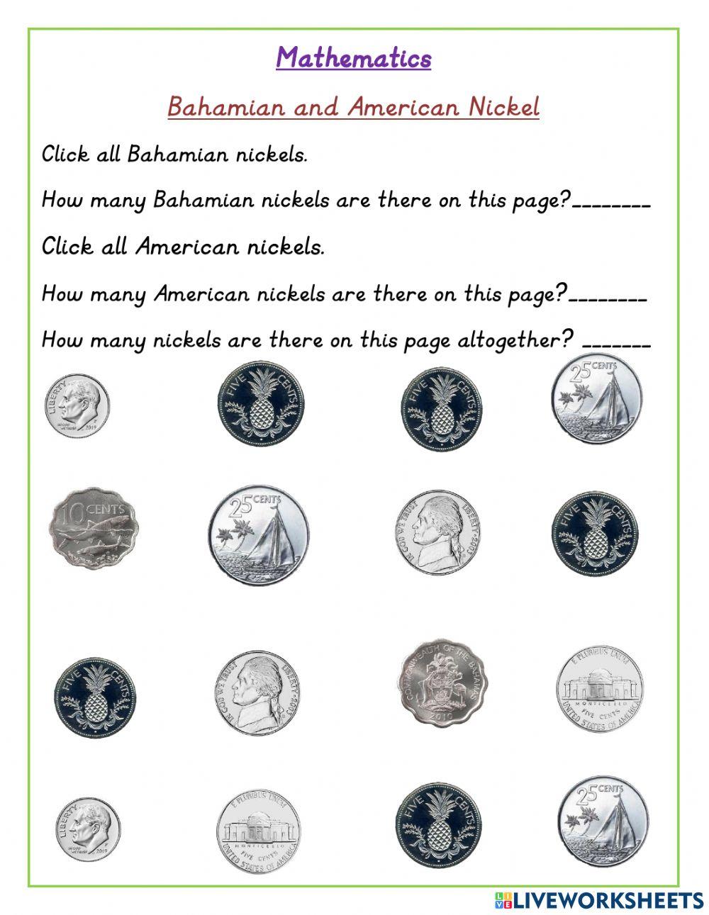 identifying-nickels-worksheet-live-worksheets