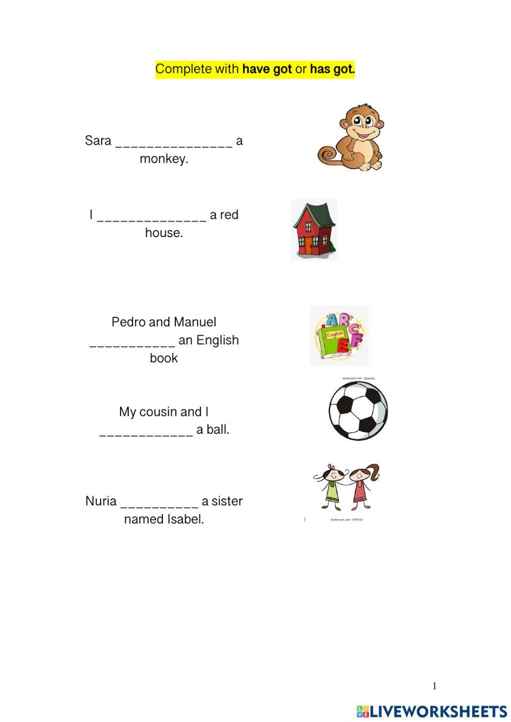 Review Have got -There is-are