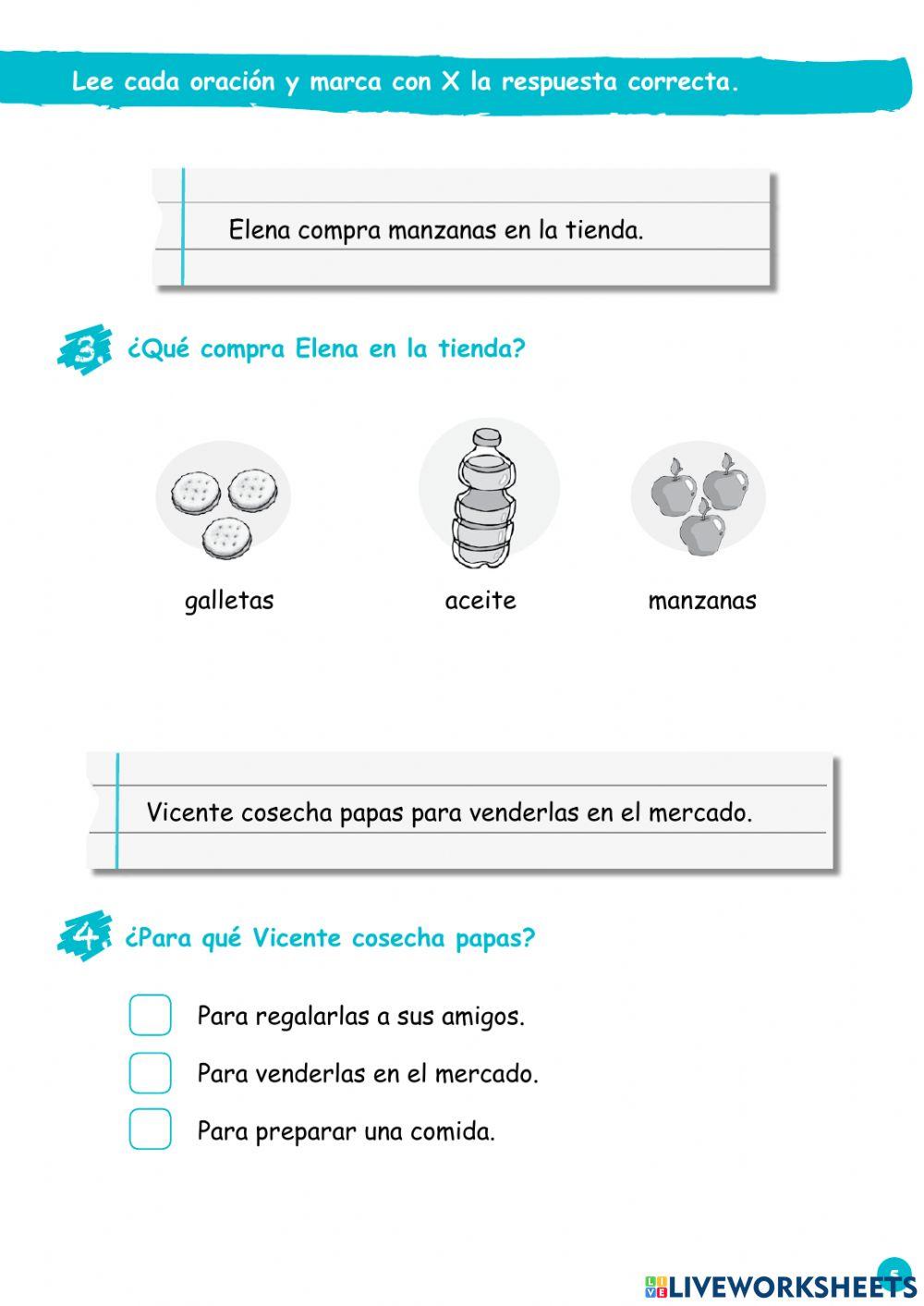 Evañuacion de segundo grado comunicacion