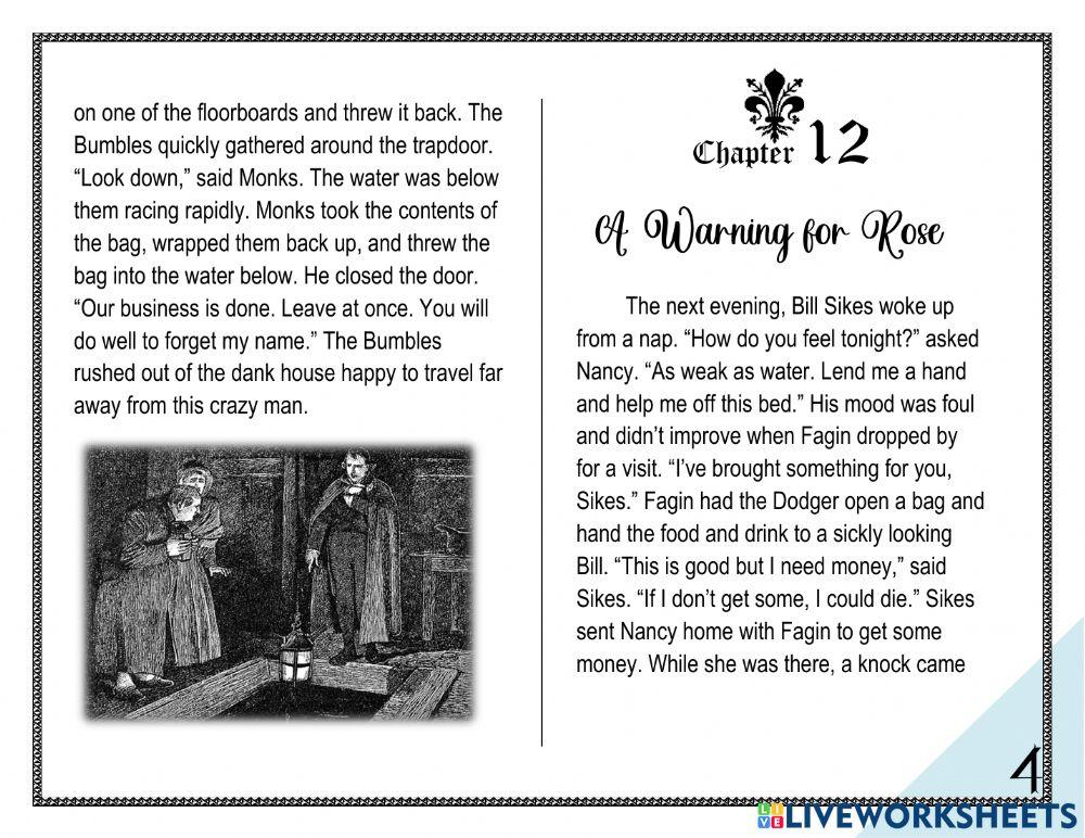 Oliver Twist: Chapters 11 - 13