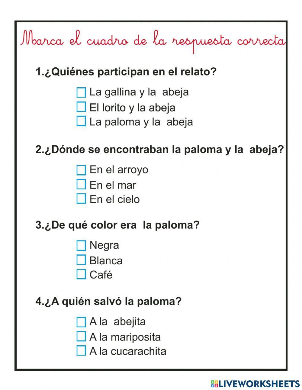 Comprensión lectora