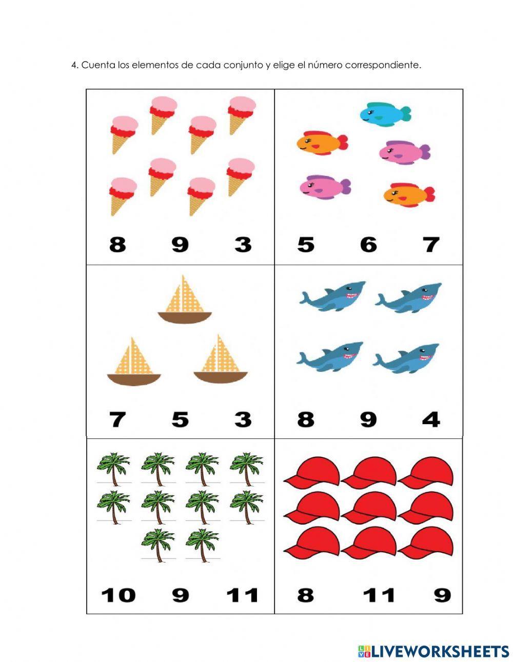 Ubicación espacial y números