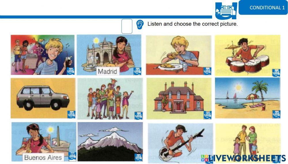 Conditional 1 -Listening Exercise