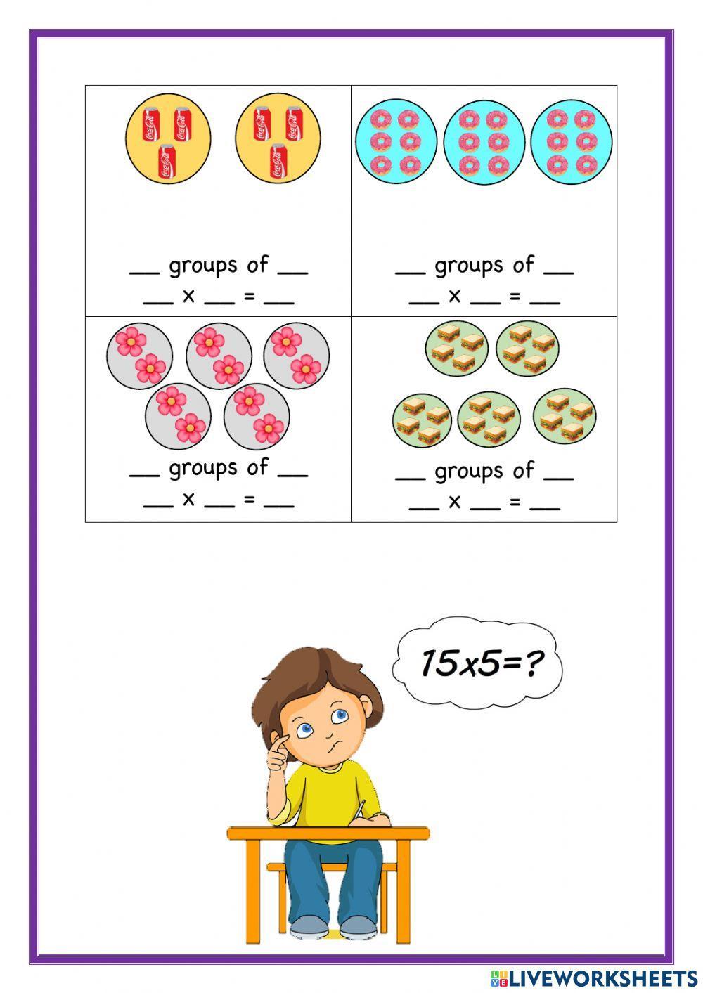 Multiplication (equal groups)
