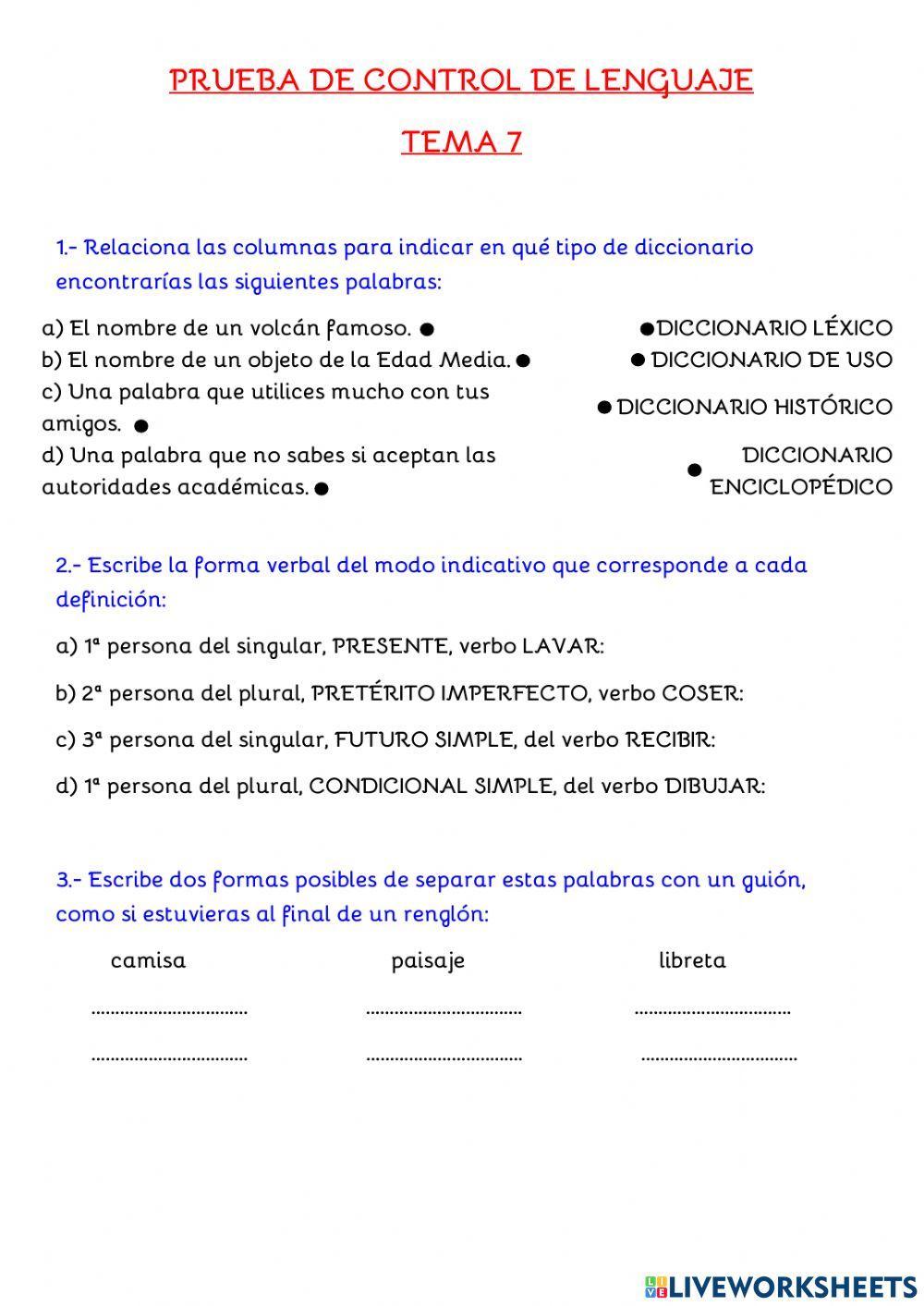 Prueba control tema 7