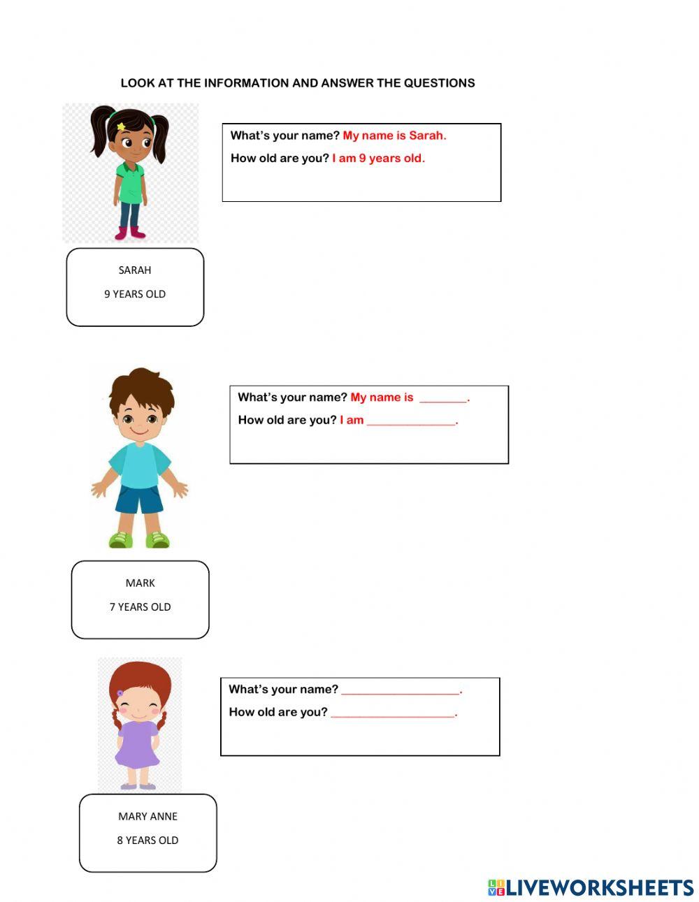 Personal information