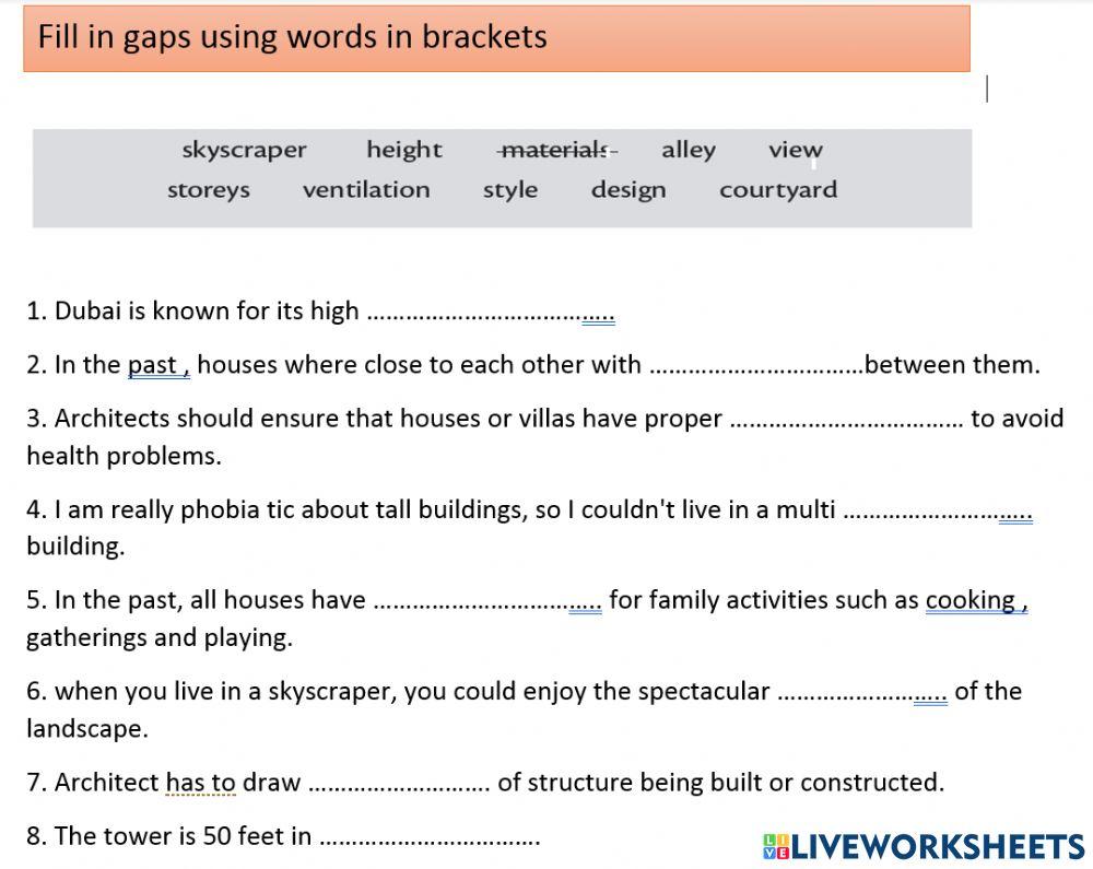 Reading comprehension