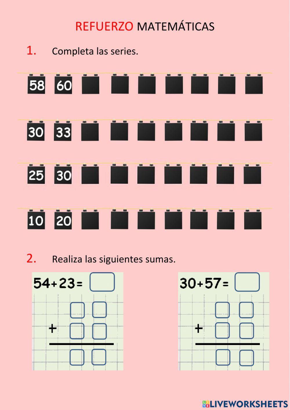 Cálculo y operaciones