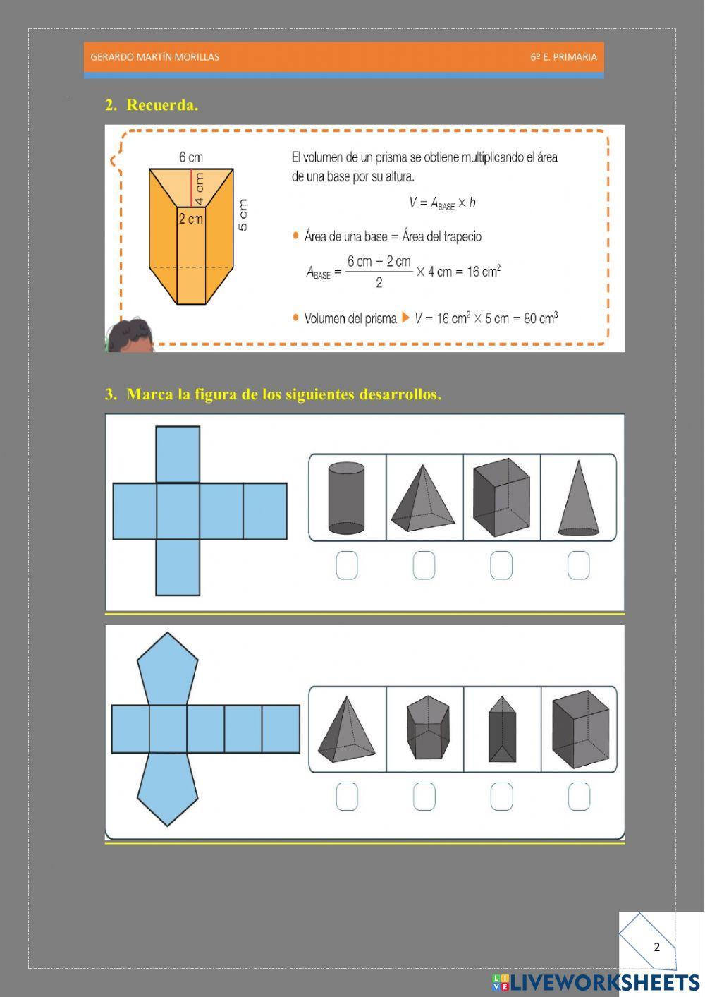 Geometría. Ficha 19.