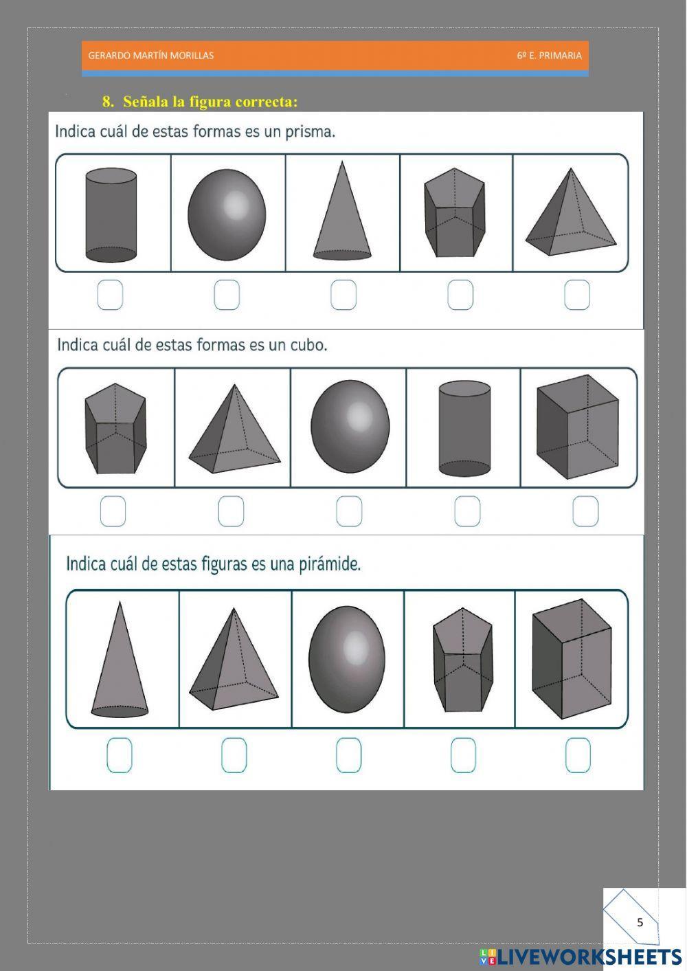 Geometría. Ficha 19.