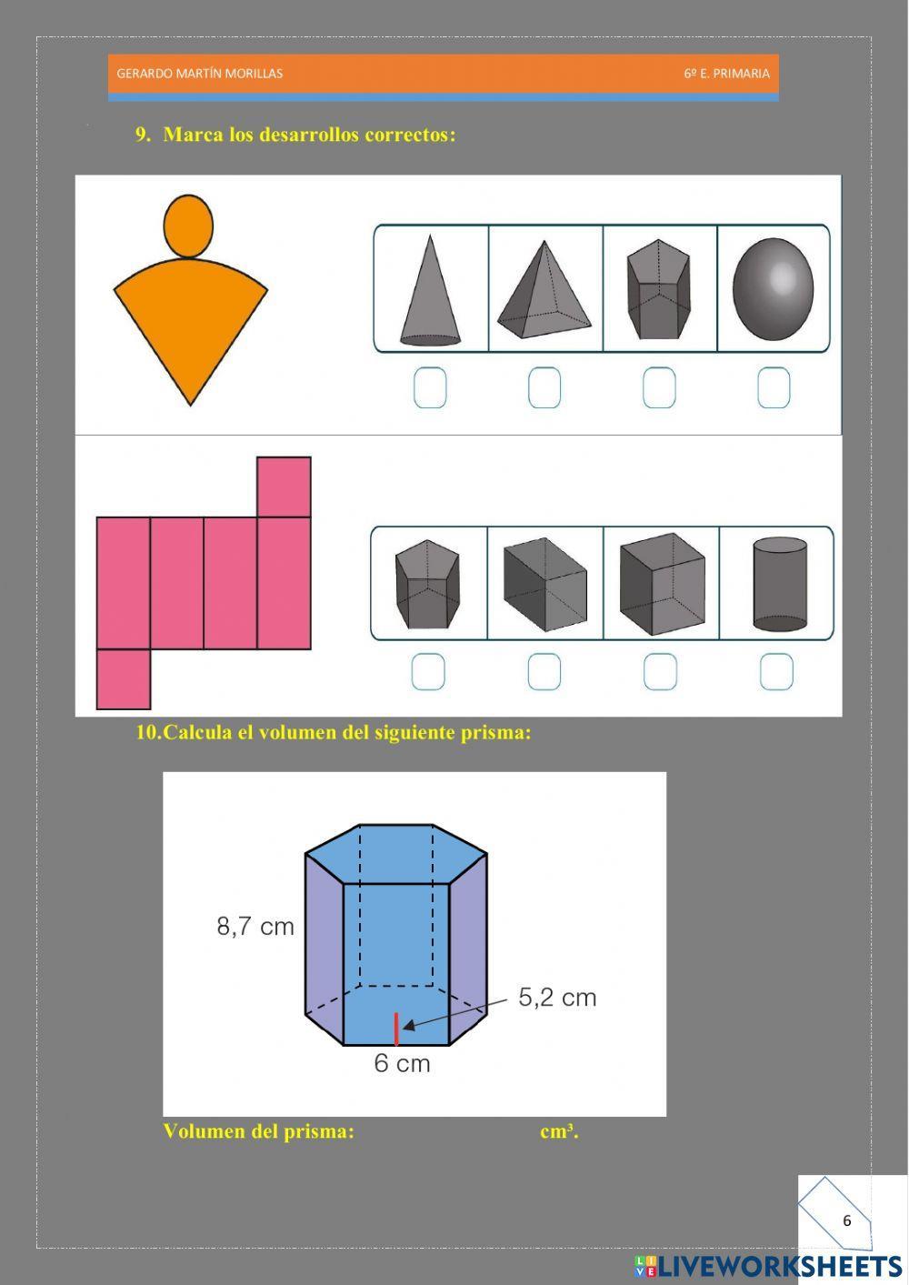 Geometría. Ficha 19.