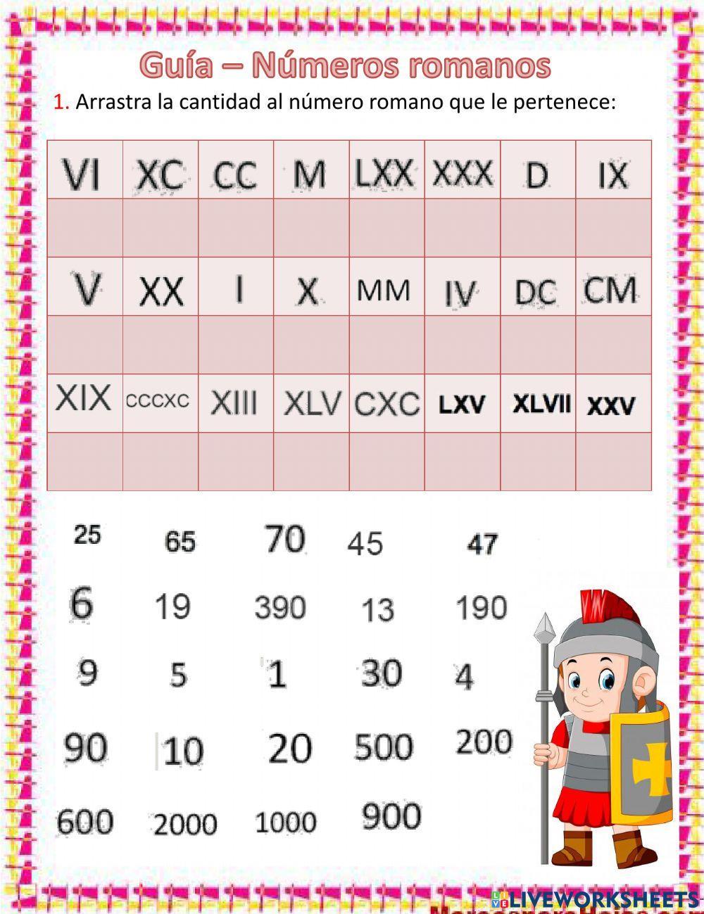 Números romanos