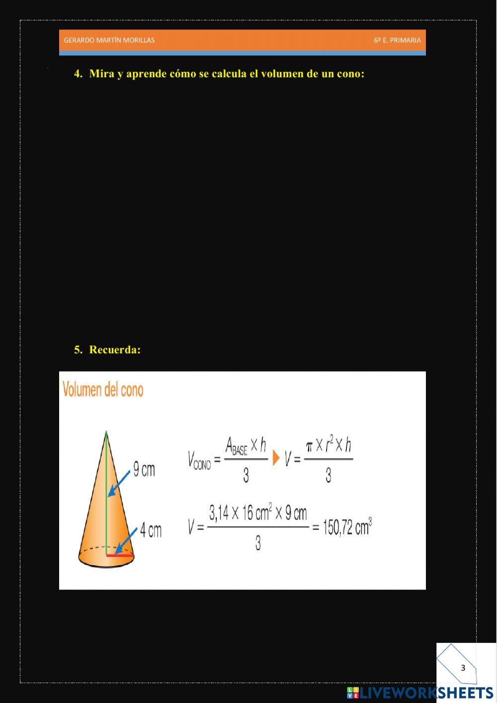 Geometría. Ficha 20.