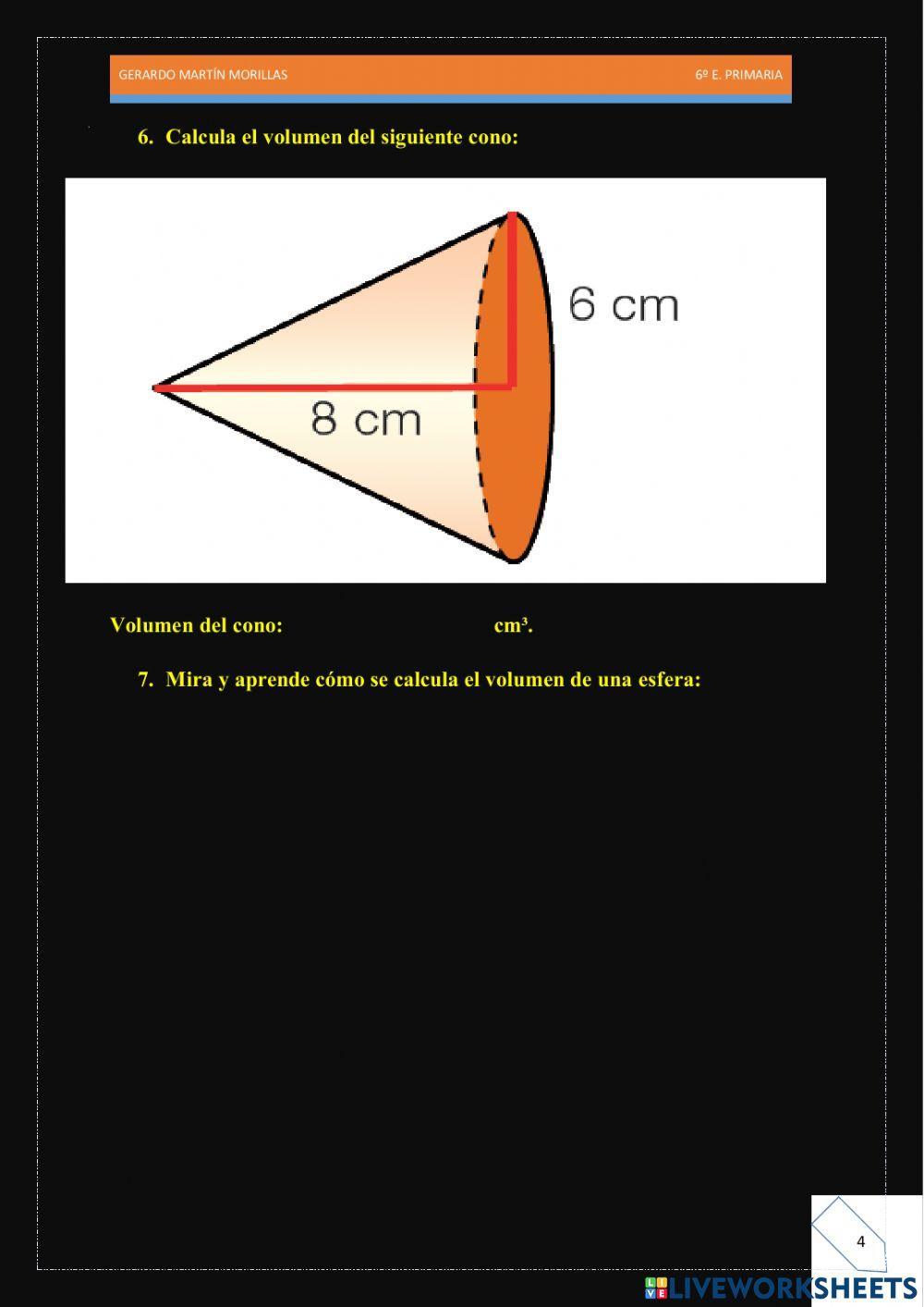 Geometría. Ficha 20.