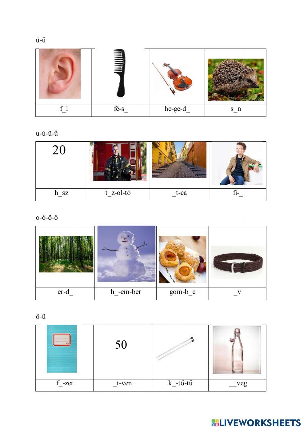 Magánhangzók differenciálása