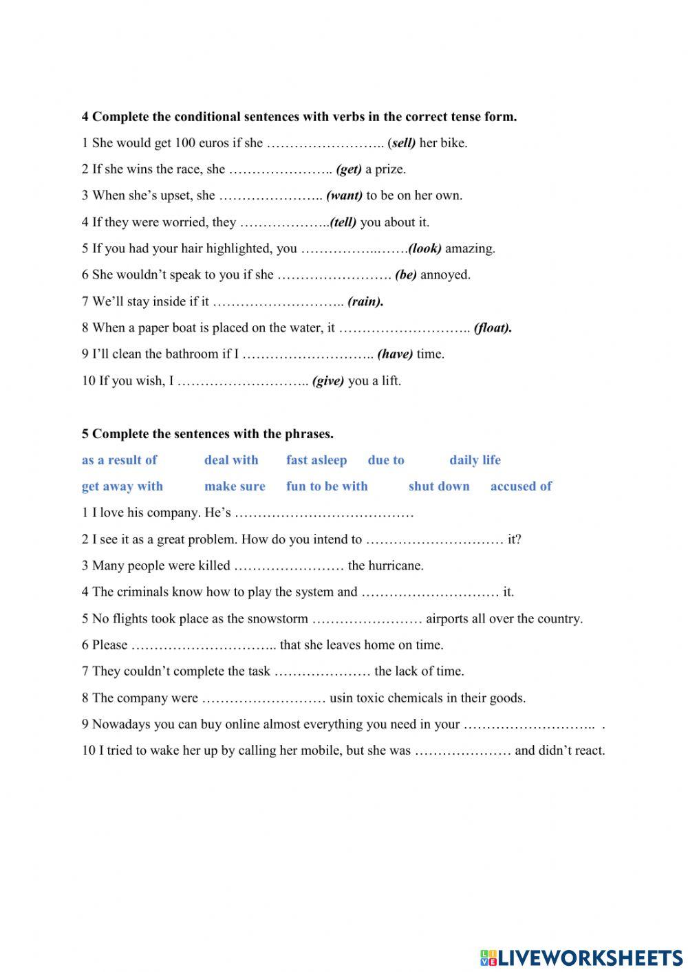 Worksheet 10