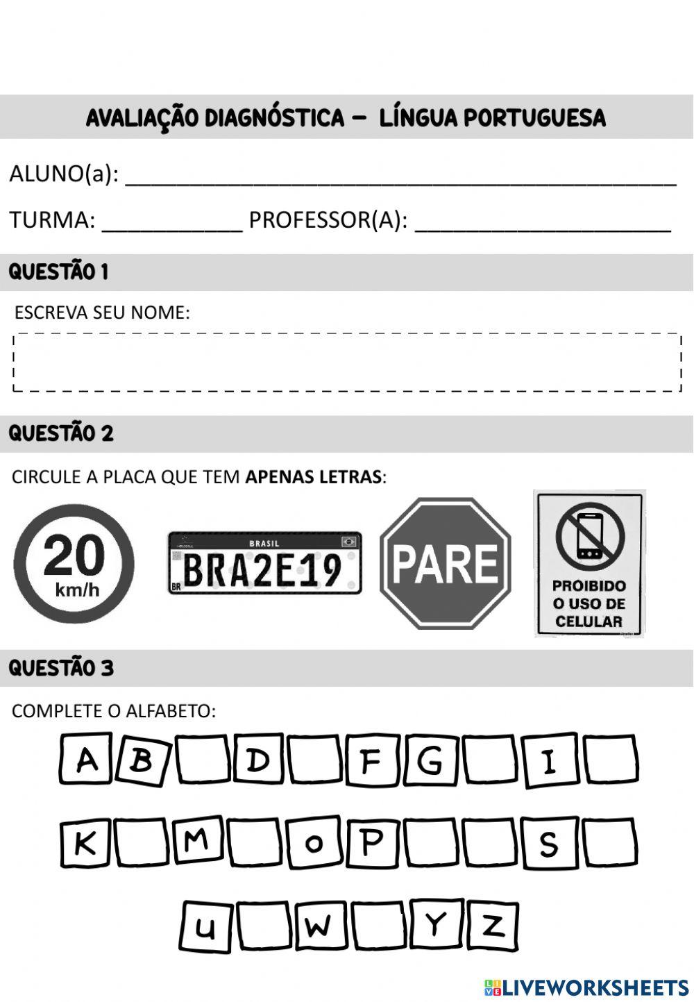 Sondagem diagnóstica