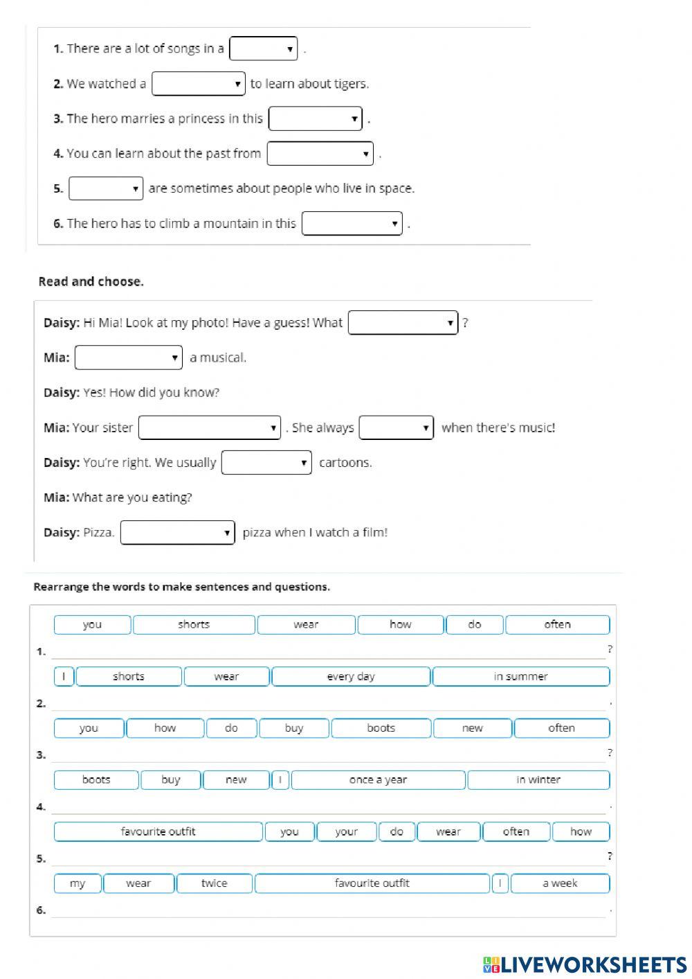 Present Simple Present Continuous